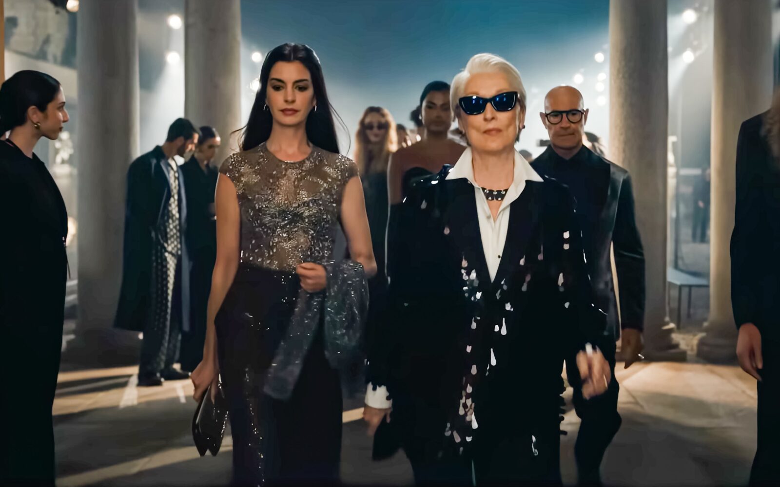 Hudičevka v Pradi 2: modni spektakel se je začel