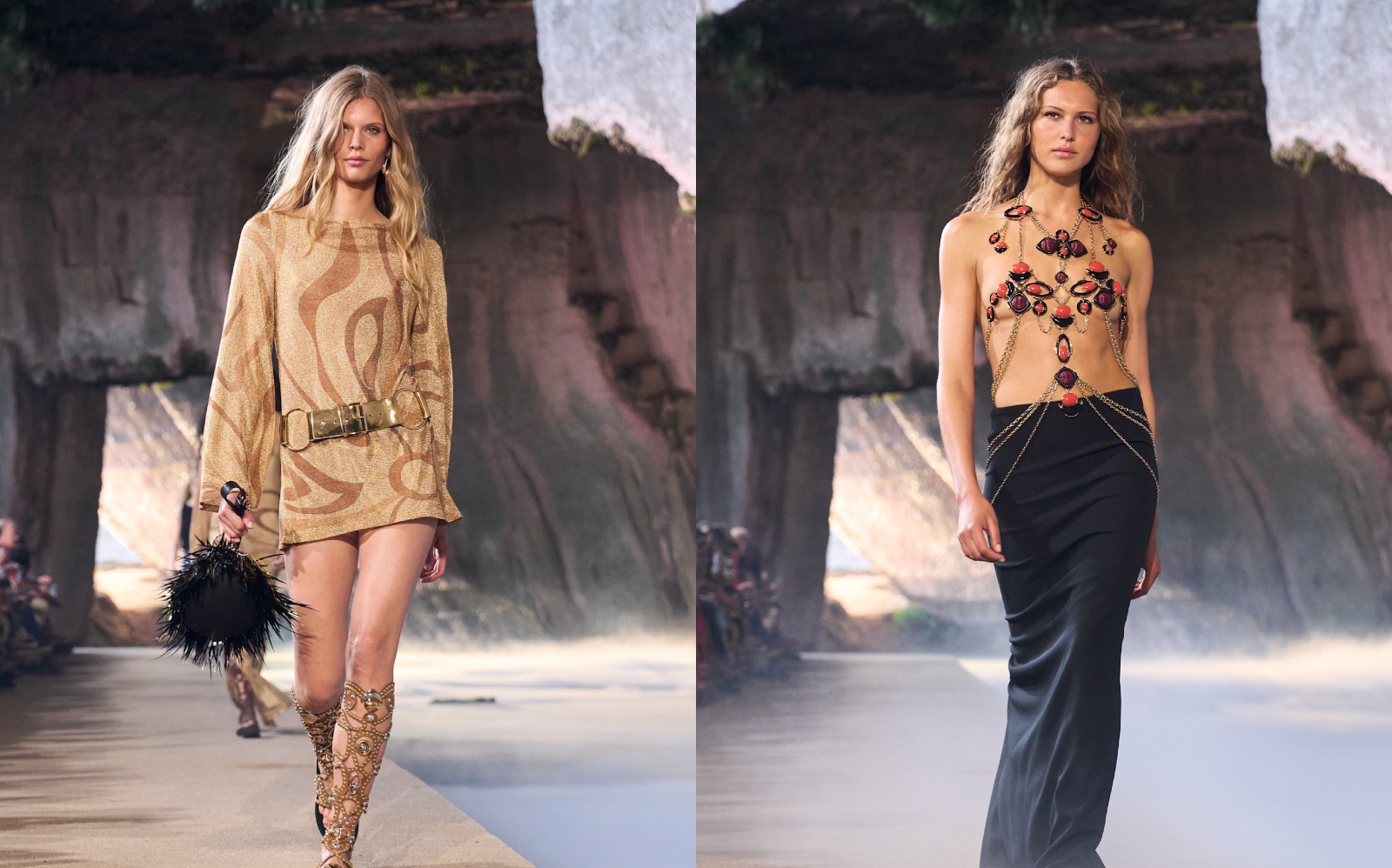 Pucci je na Siciliji navdušil z modno revijo, ki nam je vzela dih