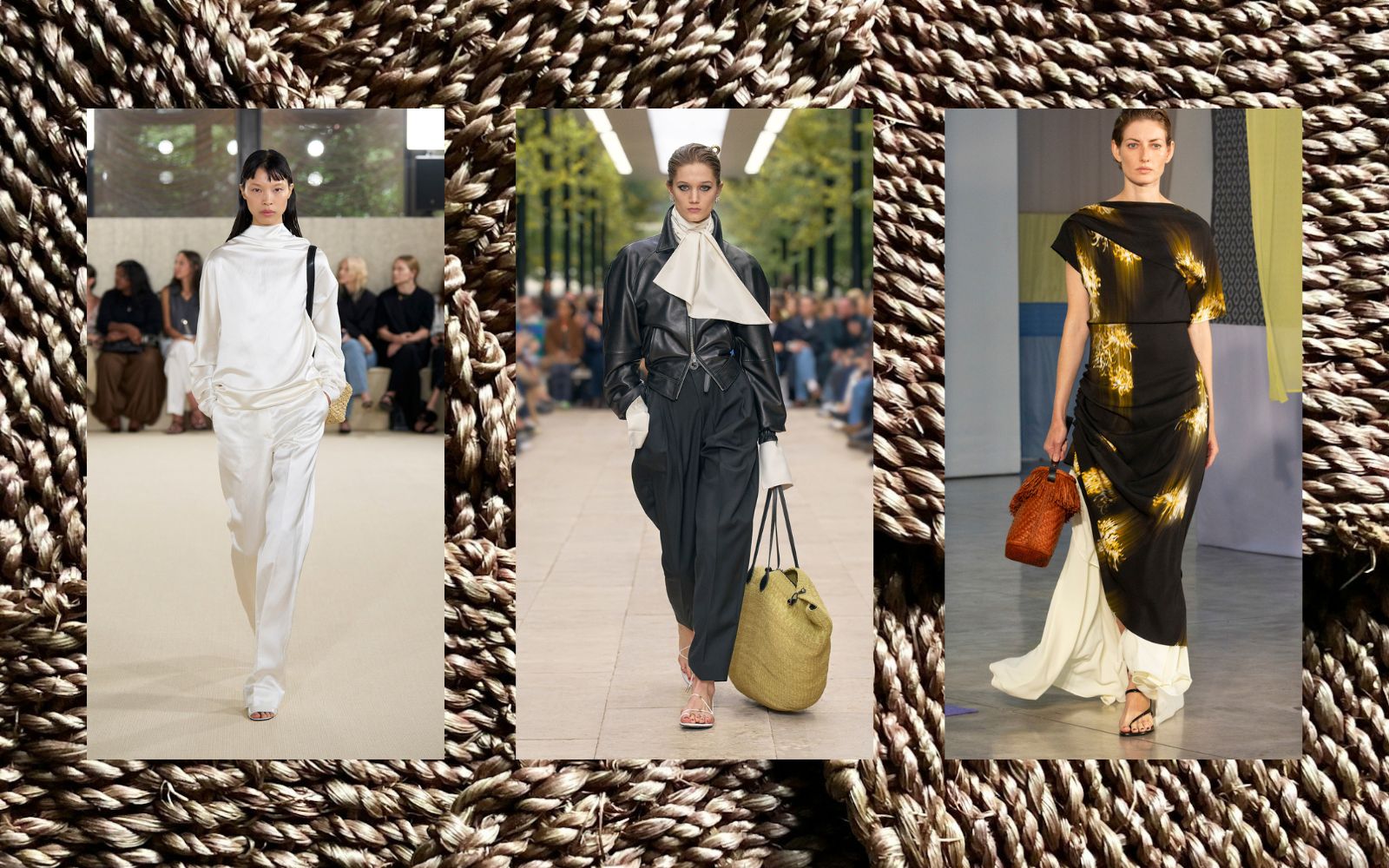 Poslovite se od kompaktnih torb, čas je za pletene modele