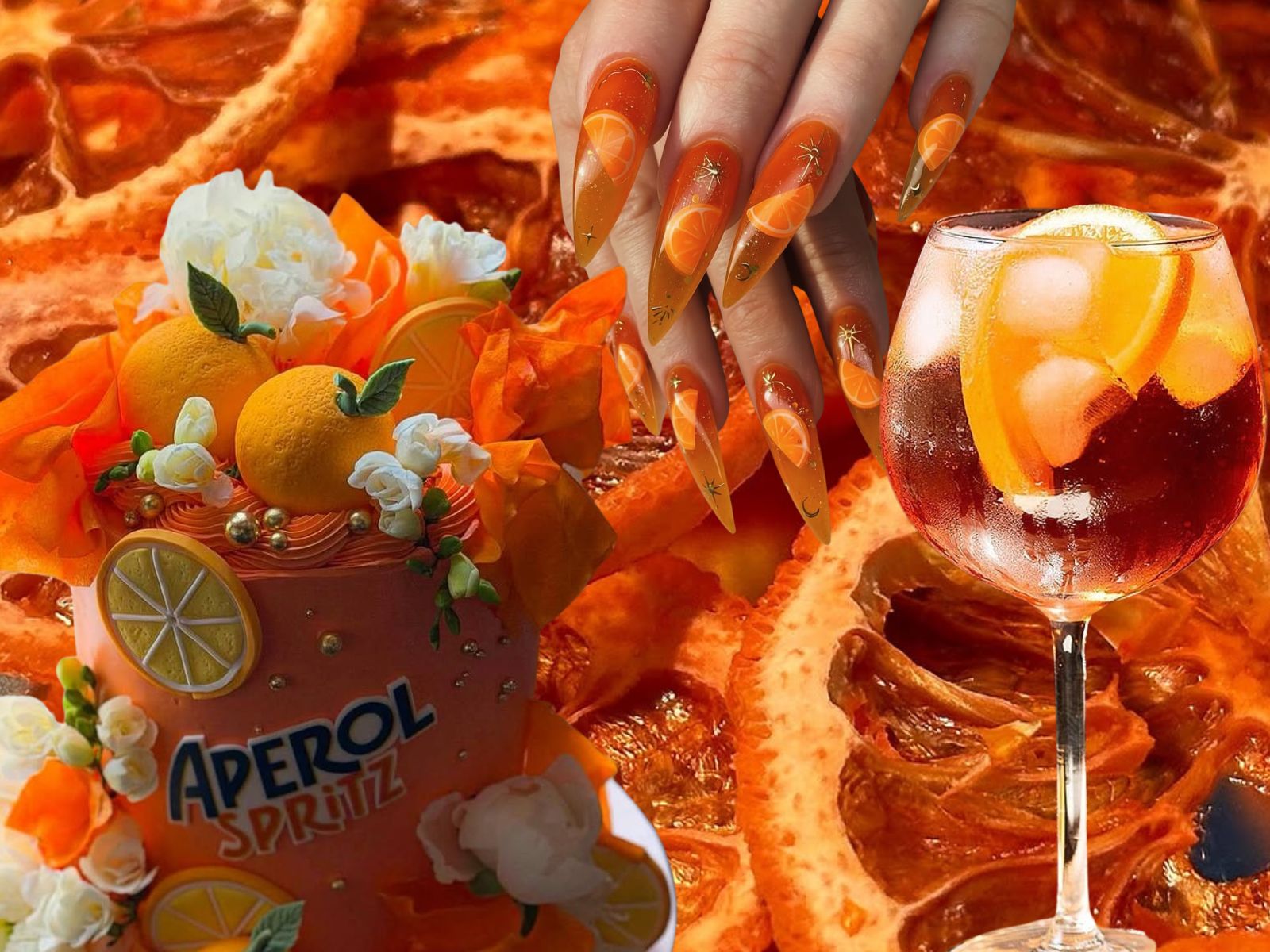 To je recept za viralno prosojno Aperol Spritz pito