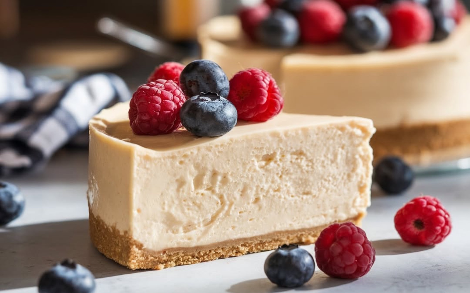 To je recept za proteinski cheesecake, ki je osvojil ljubitelje fit sladic