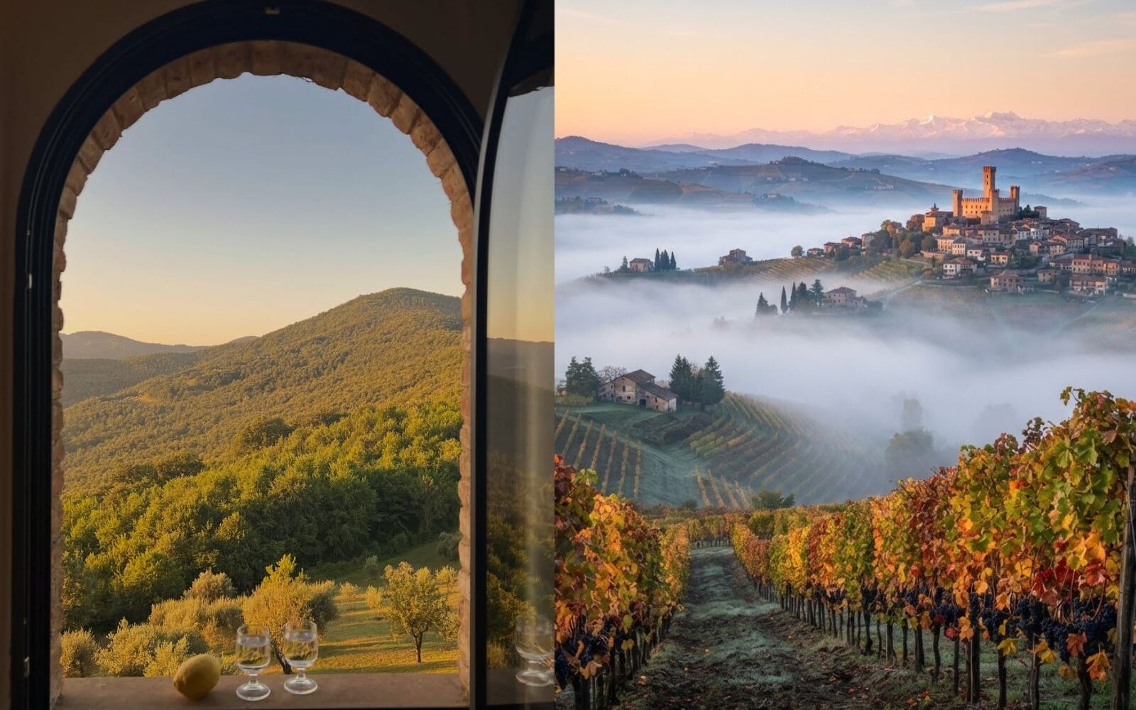 Jesenski pobeg med tartufe, gradove in pravljico pokrajine Langhe