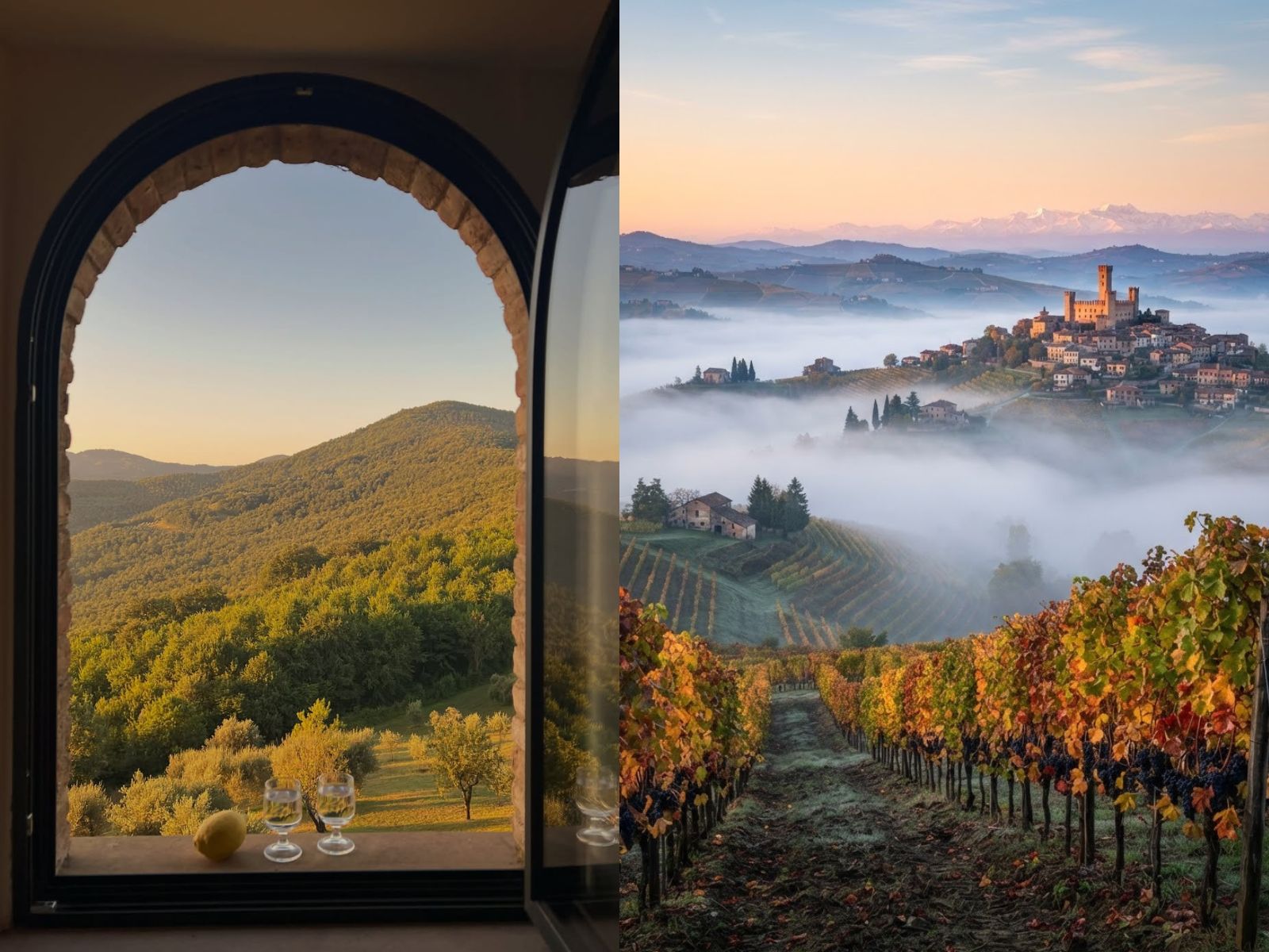 Jesenski pobeg med tartufe, gradove in pravljico pokrajine Langhe